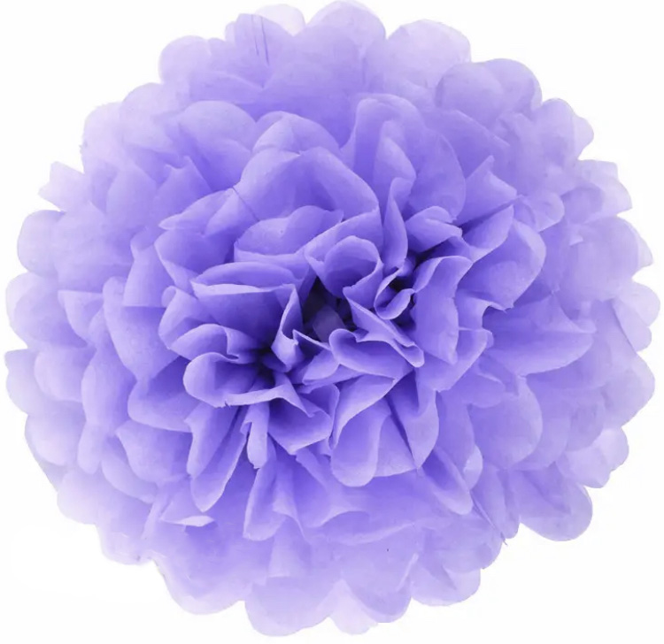 Pom poms 45 cm fialový (V7102)