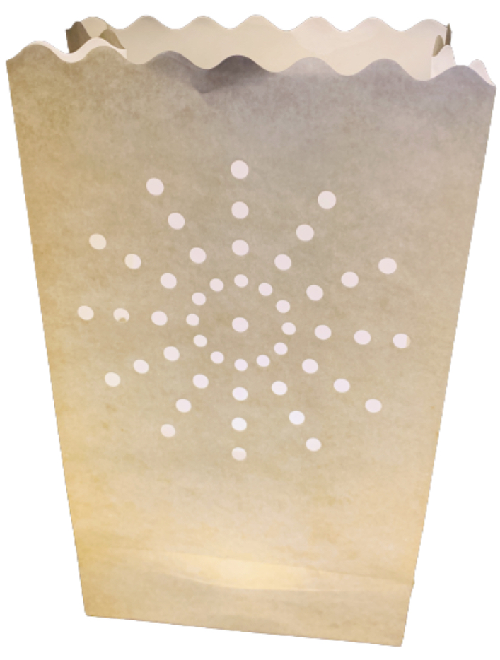 Candle Bags CB03 ohňostroj balení 5ks dekorativních lampionů