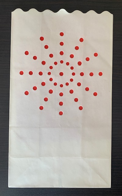 Candle Bags CB03 ohňostroj balení 5ks dekorativních lampionů