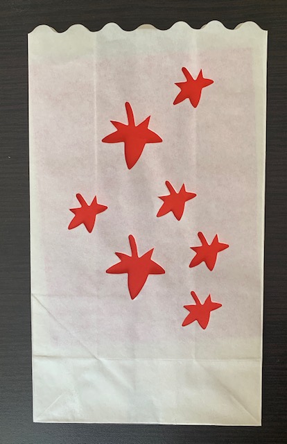 Candle Bags CB08 podzimní listí balení 10ks dekorativních lampionů