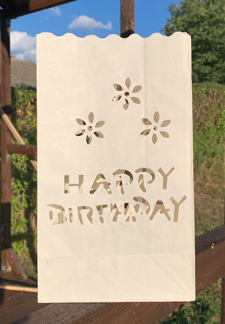 Candle Bags CB09 Happy Birthday balení 10ks dekorativních lampionů
