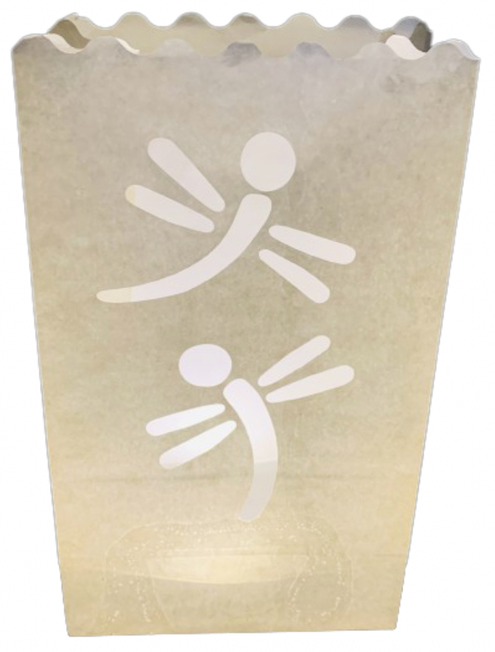 Candle Bags CB10 vážka balení 10ks dekorativních lampionů