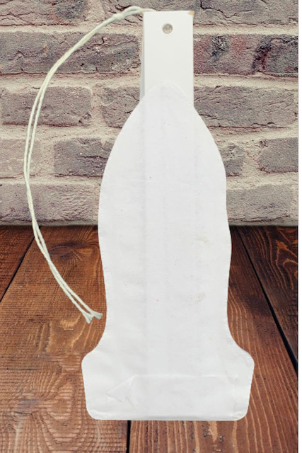 Bílá papírová rozeta vějíř S2 průměr 20 cm