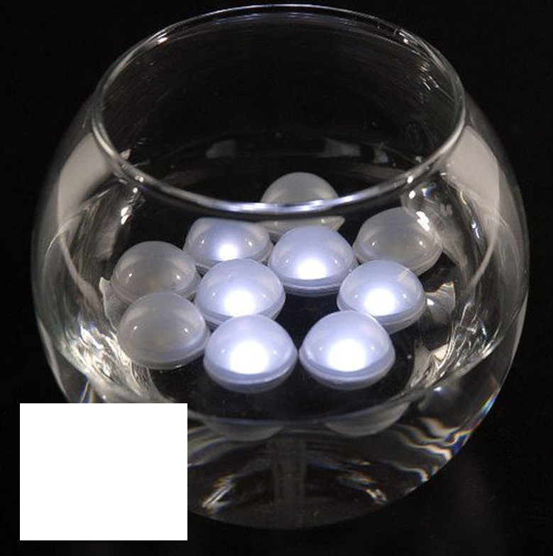 Magické borůvky FAIRY BERRIES kulaté pulzující LED světýlko 12ks - bílá