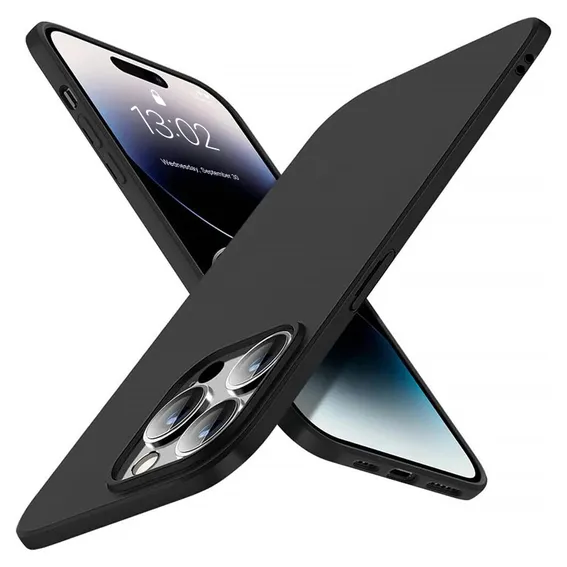 IPhone 14 Pro černé silikonové TPU pouzdro