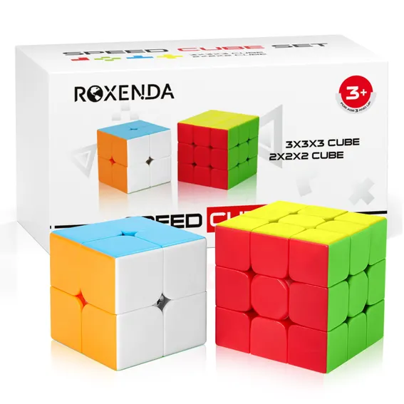 Rubikova kostka 2 kusy 2x2 3x3 Speed cube