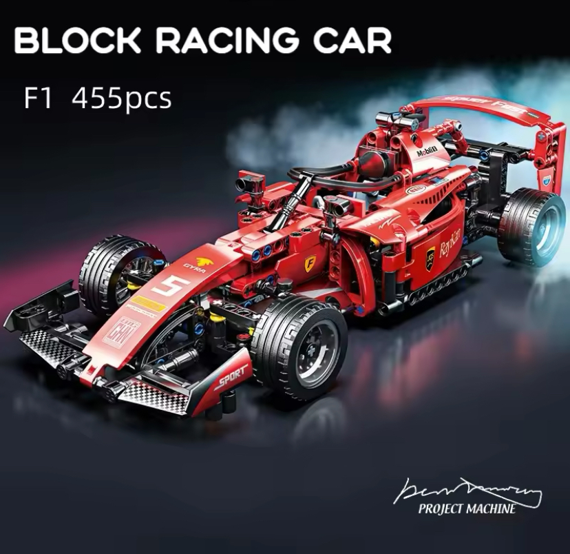Stavebnice Project Machine 67126 Formule 1 červená 455 dílů (BEZ KRABICE)