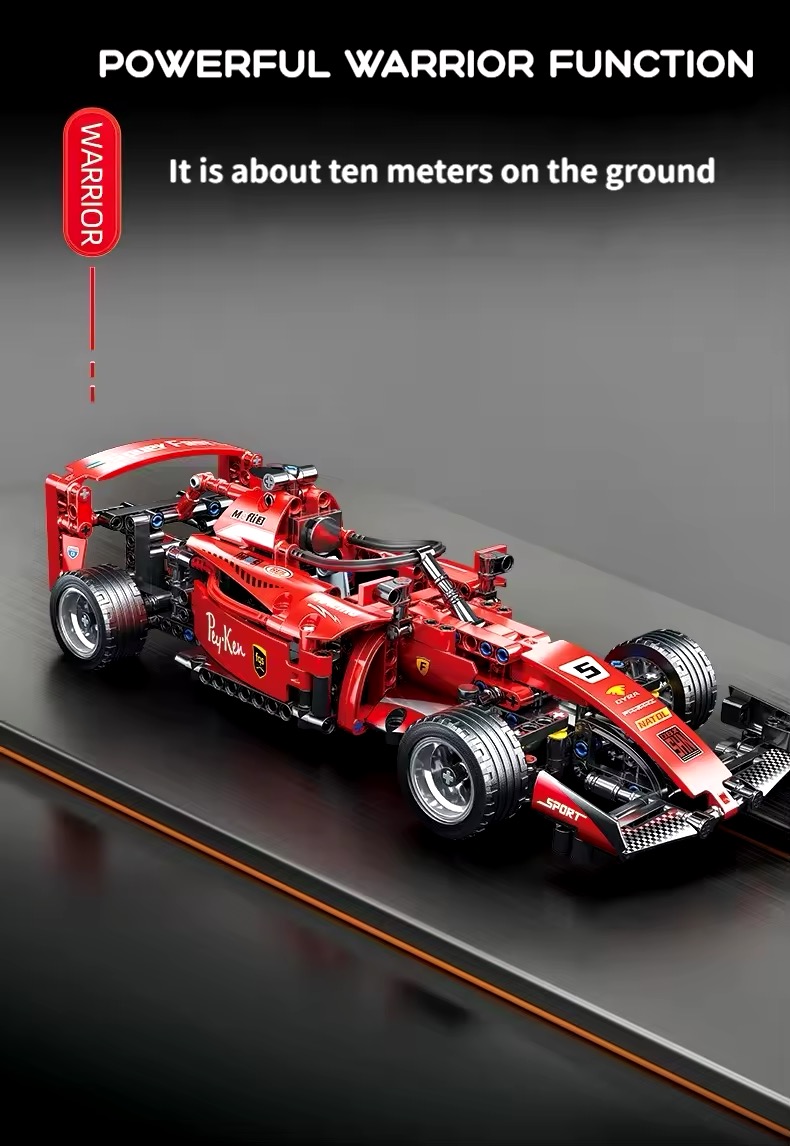 Stavebnice Project Machine 67126 Formule 1 červená 455 dílů (BEZ KRABICE)