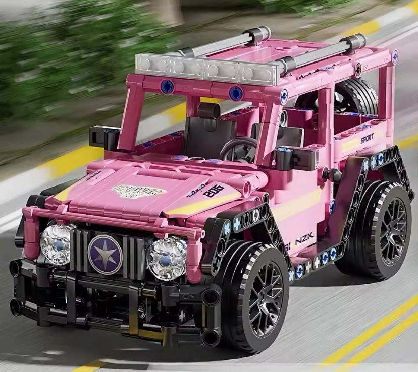 Stavebnice Project Machine 67117 terénní auto 485 dílů (BEZ KRABICE)