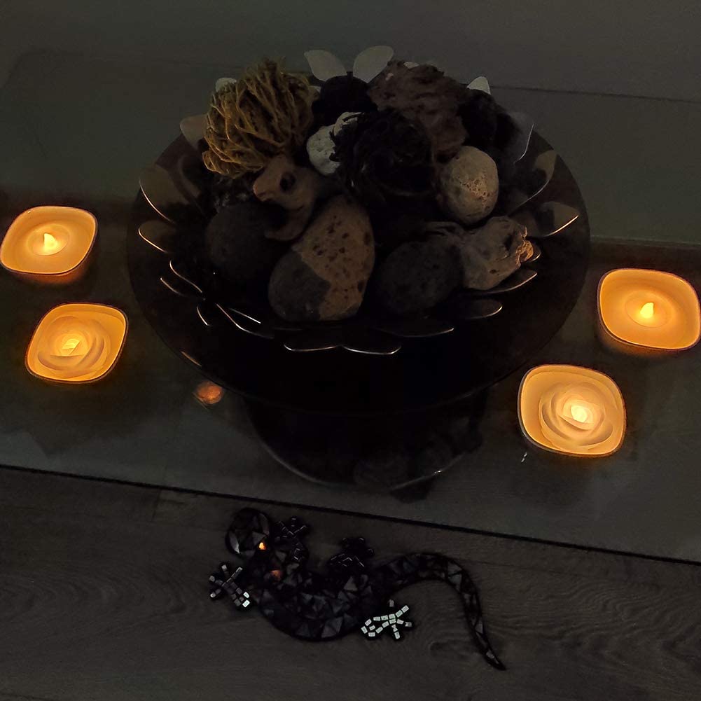 DekorLEDWax2 Plovoucí LED svíčka z pravého vosku