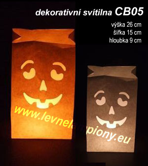 Candle Bags CB05 obličej balení 10ks dekorativních lampionů