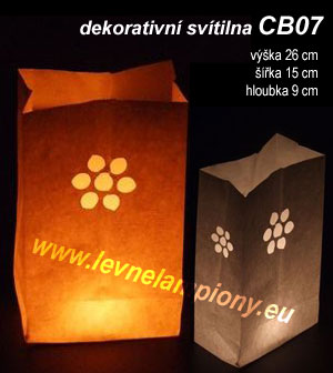 Candle Bags CB08 podzimní listí balení 10ks dekorativních lampionů