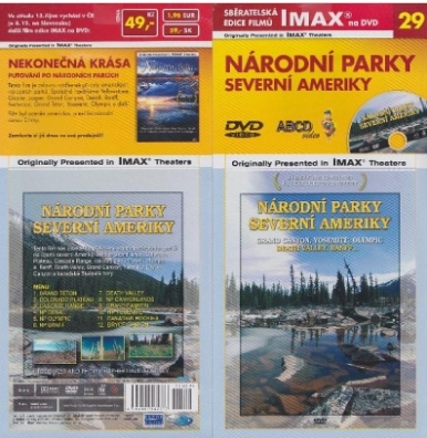 DVD IMAX 29 - Národní parky severní Ameriky
