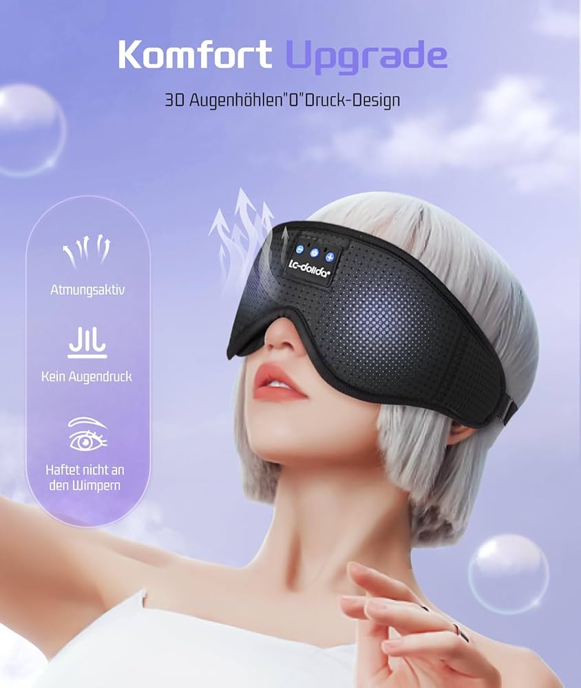 Maska na spaní Bluetooth LC-dolida MP3