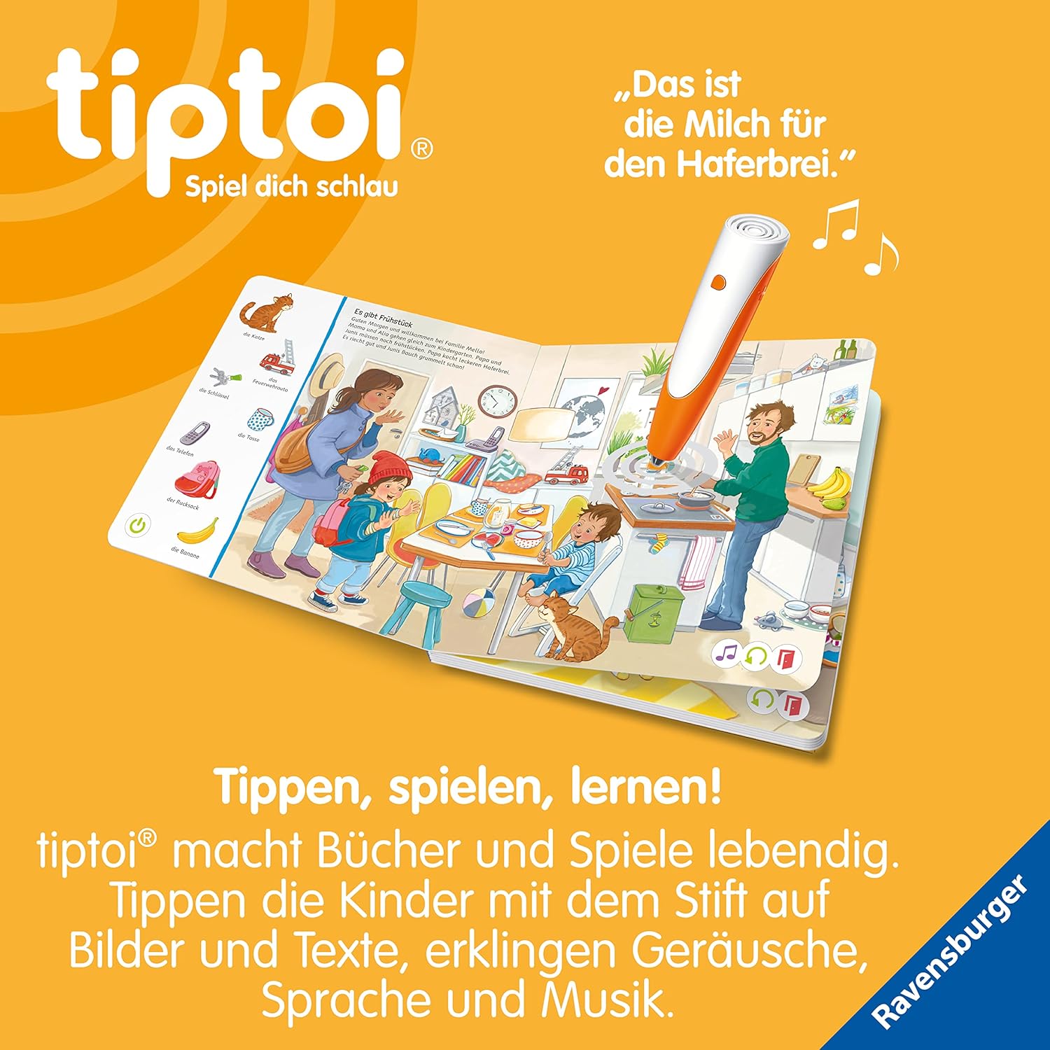 Ravensburger tiptoi startovací sada – interaktivní svět pro děti