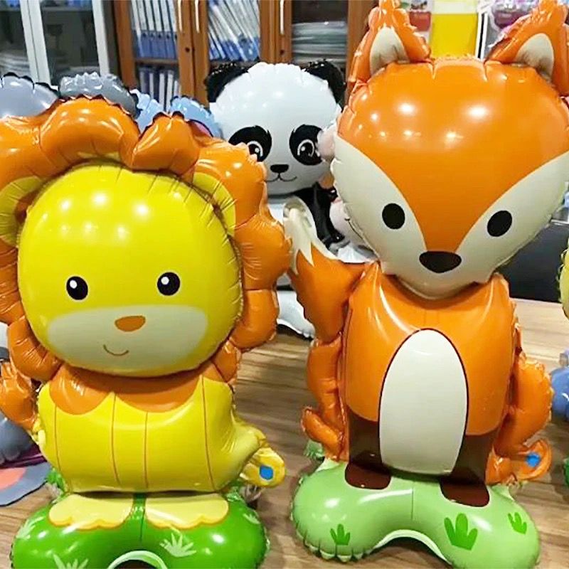 Zajíc samostatně stojící nafukovací balónek 40 x 69 cm (F407)