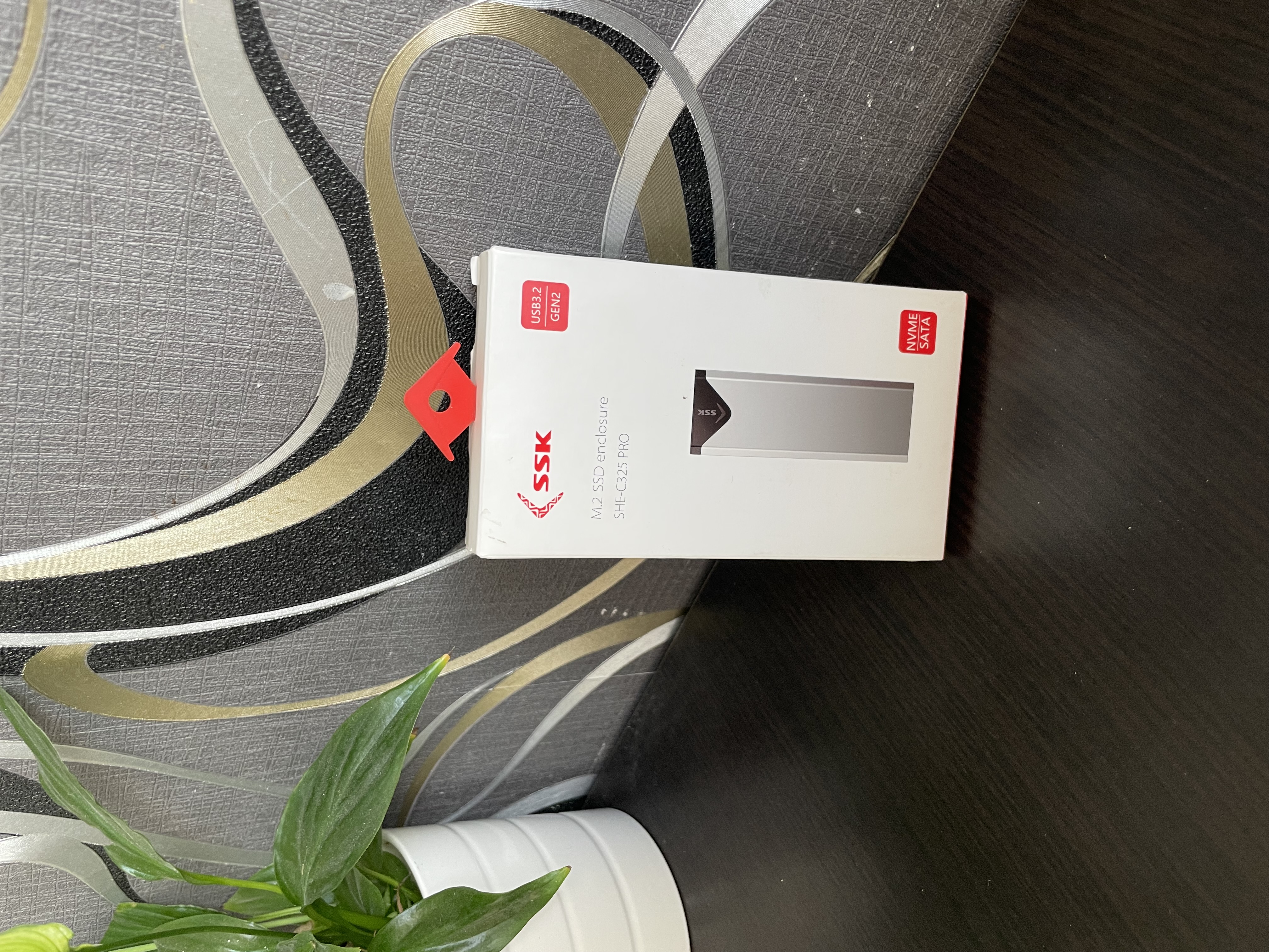 SSK NVMe & SATA M.2 SSD kryt USB 3.2 Gen2 10 Gb/s, hliník OK0209