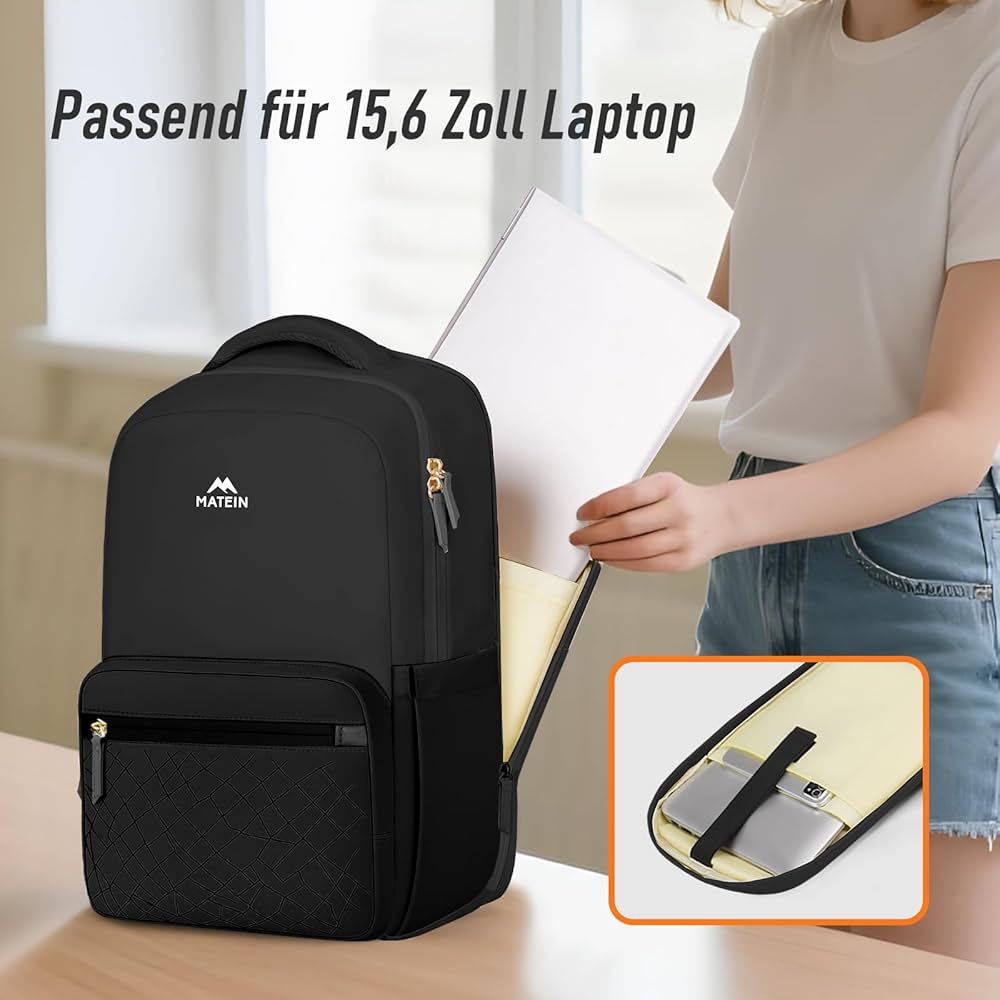 MATEIN lehký studentský batoh na notebook 15,6”