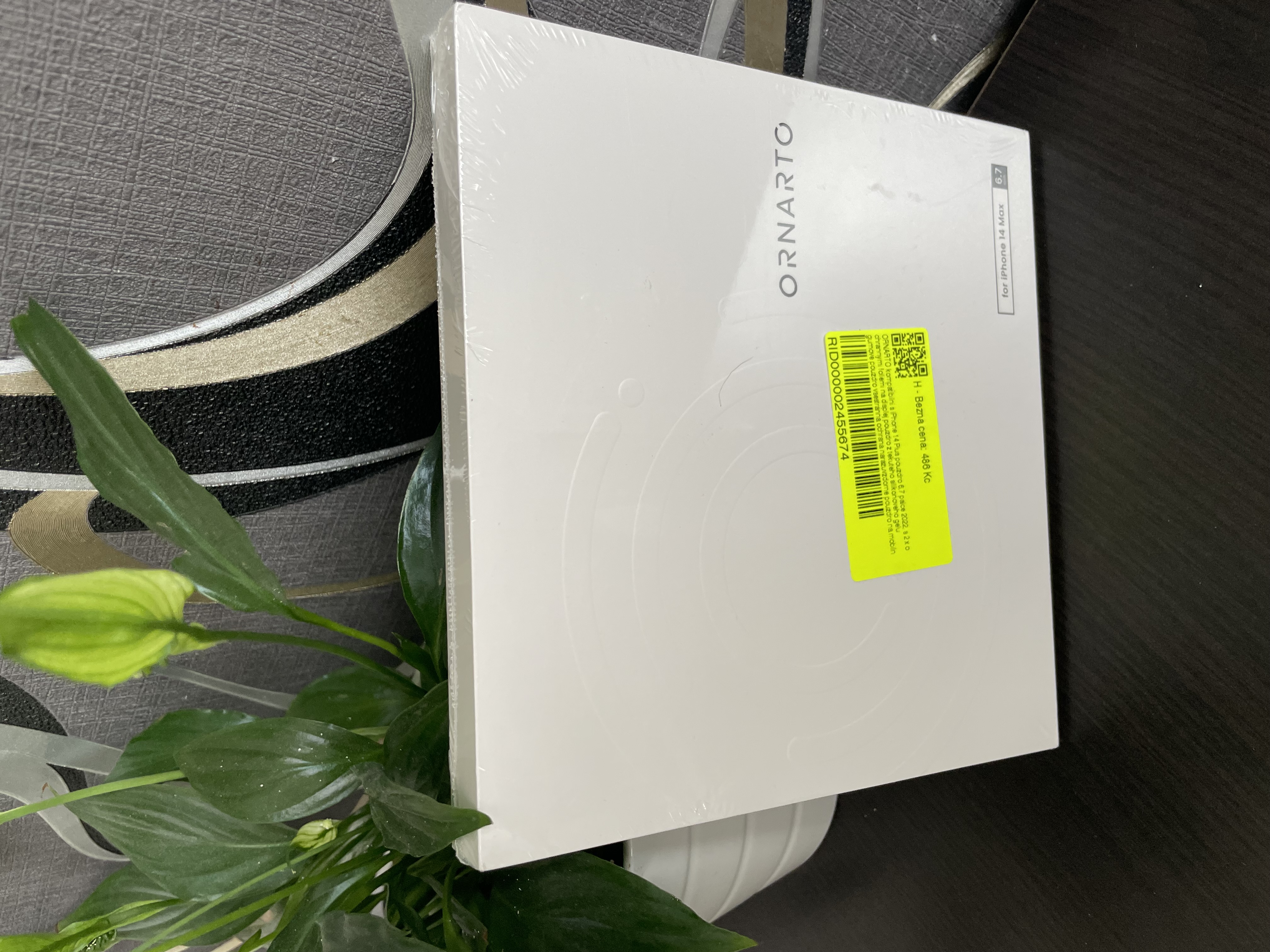 ORNARTO Silikonové pouzdro iPhone 14 Plus + 2× fólie OK0201