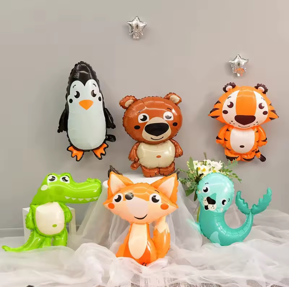 Bobr nafukovací balónek velký 63 x 44 cm (F230)