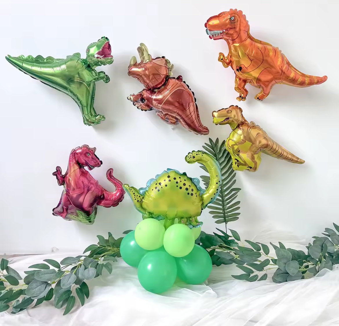 Dinosaurus nafukovací balónek malý 35 x 39 cm (F171)