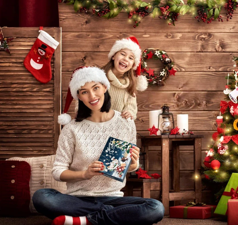 Adventní kalendář 24 ks s přívěšky a řetízky