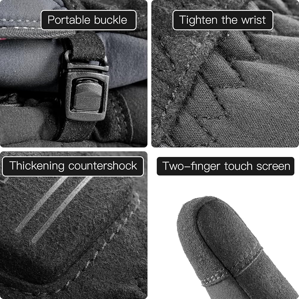 Vilico zimní cyklistické rukavice s dotykovou funkcí