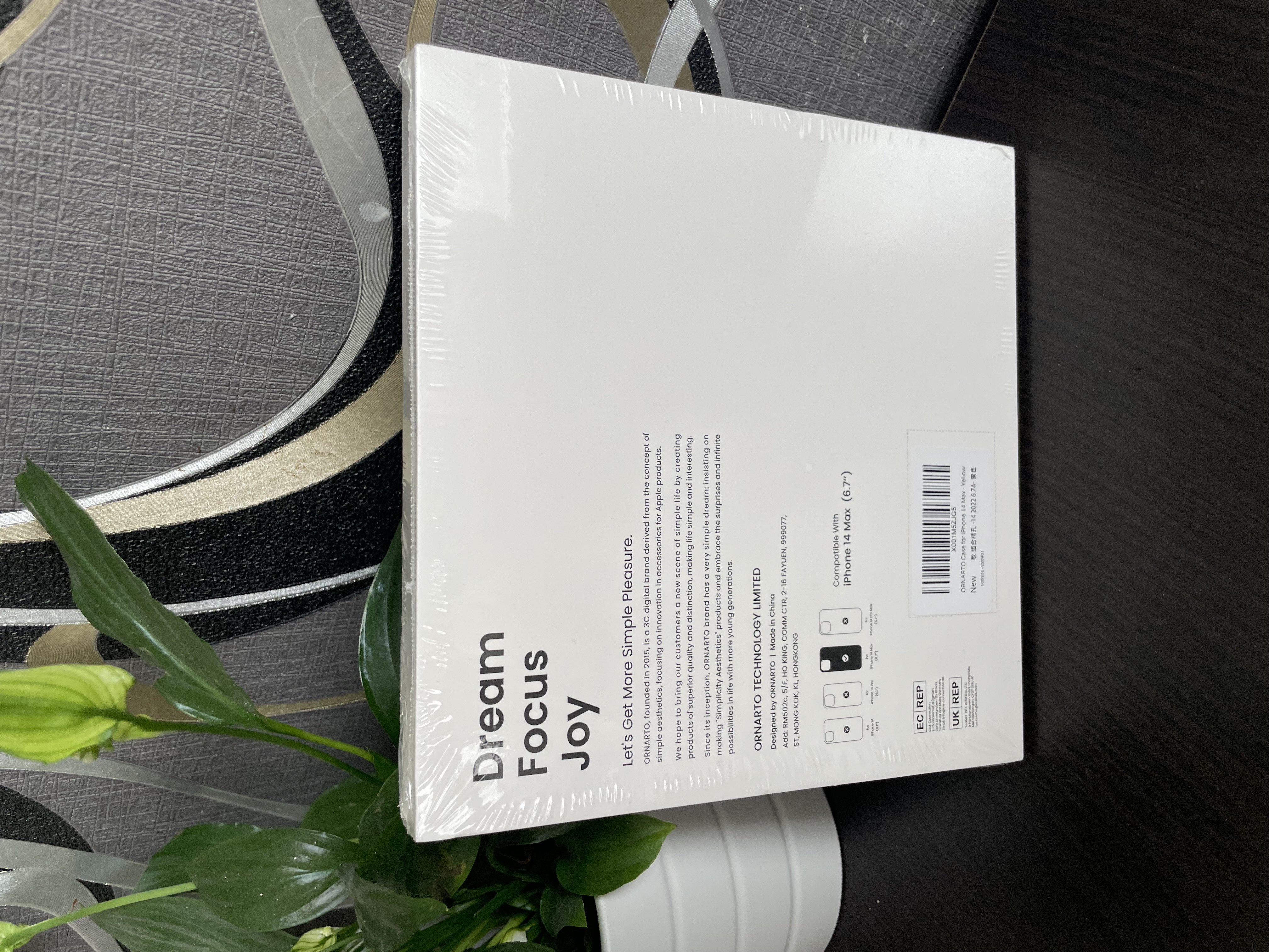 ORNARTO Silikonové pouzdro iPhone 14 Plus + 2× fólie OK0201
