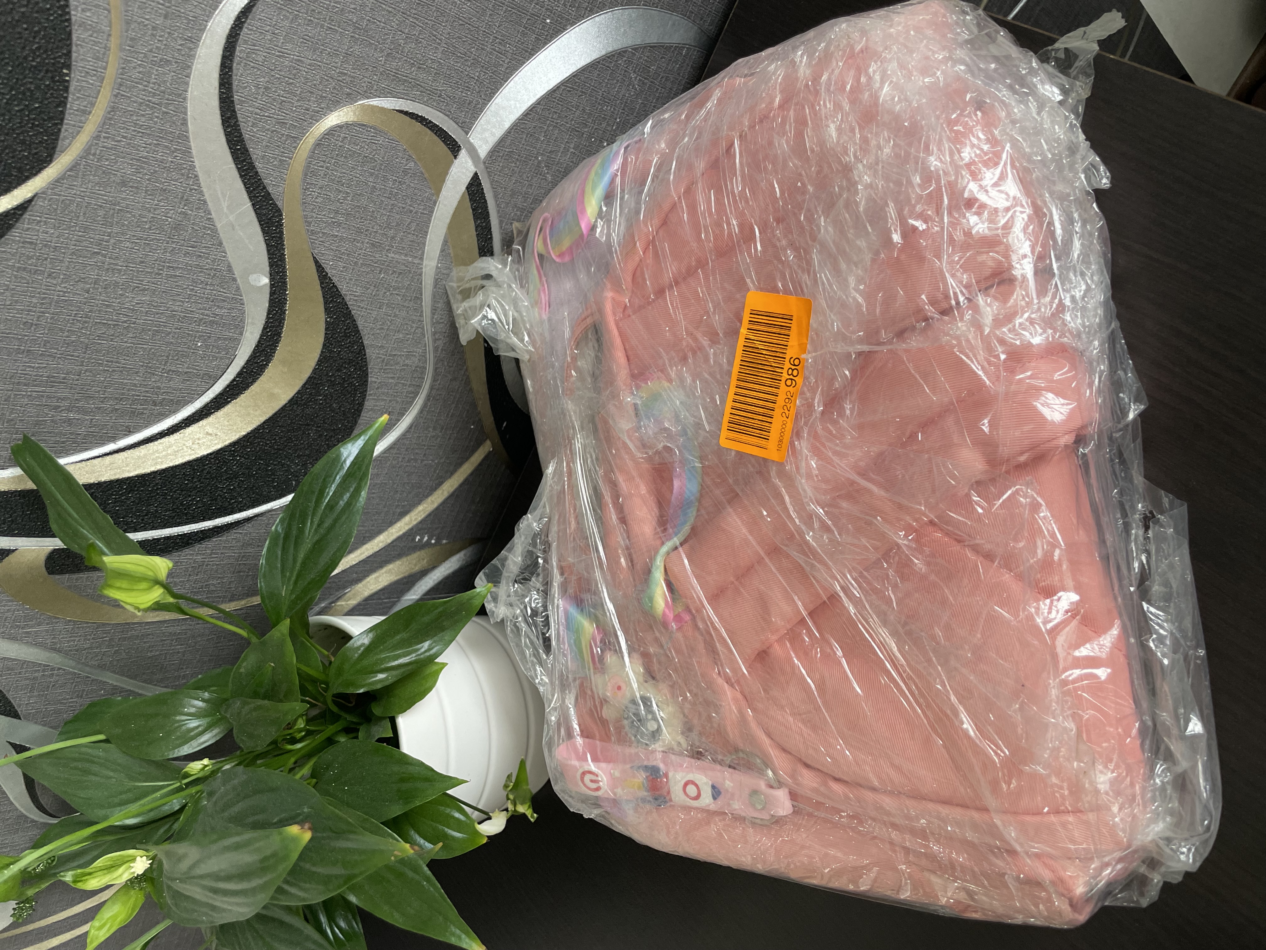 AUOBAG Školní batoh pro dívky kawaii, růžový OK0202