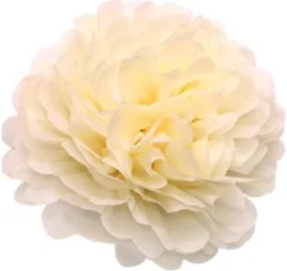 Pom poms 15 cm smetanový (V3304)