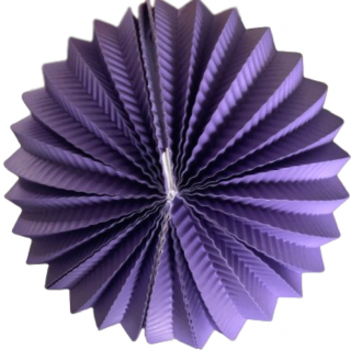 Fialový kulatý závěsný lampion WATERMELON průměr 25 cm 