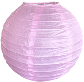 Staro růžový kulatý lampion stínidlo průměr 20 cm
