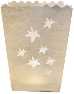 Candle Bags CB08 podzimní listí balení 10ks dekorativních lampionů