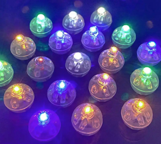 RGB vícebarevné LED světýlko DekorLED1S do balónků a dekorací