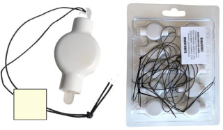 10x teplé bílé LED závěsné světlo DekorLED1Z do lampionů
