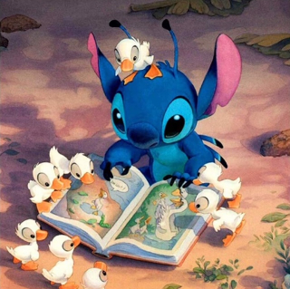 Lilo a Stitch 30x30cm diamantové malování