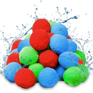 Vodní bomby opakovaně použitelné sada 12 koulí