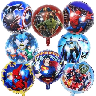 Super hero Avengers sada foliových balónků 8 ks pro kluky