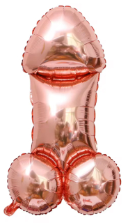 Penis XXL nafukovací balónek 103 x 59 cm (F445)