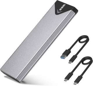 SSK NVMe & SATA M.2 SSD kryt USB 3.2 Gen2 10 Gb/s, hliník OK0209