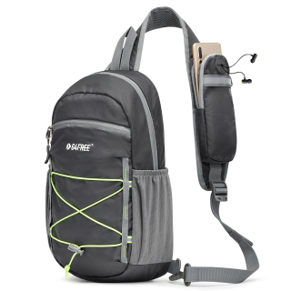 Taška přes rameno G4Free sportovní sling bag, šedá OK0171