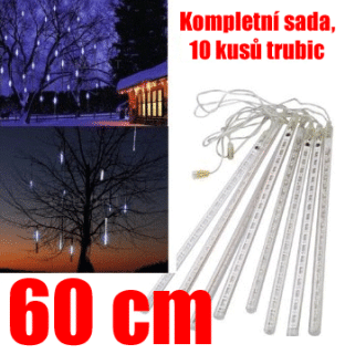 60 cm - padající světla IP65 10ks (kompletní sada) 