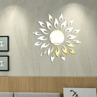 Zrcadlová samolepka na zeď motiv S07